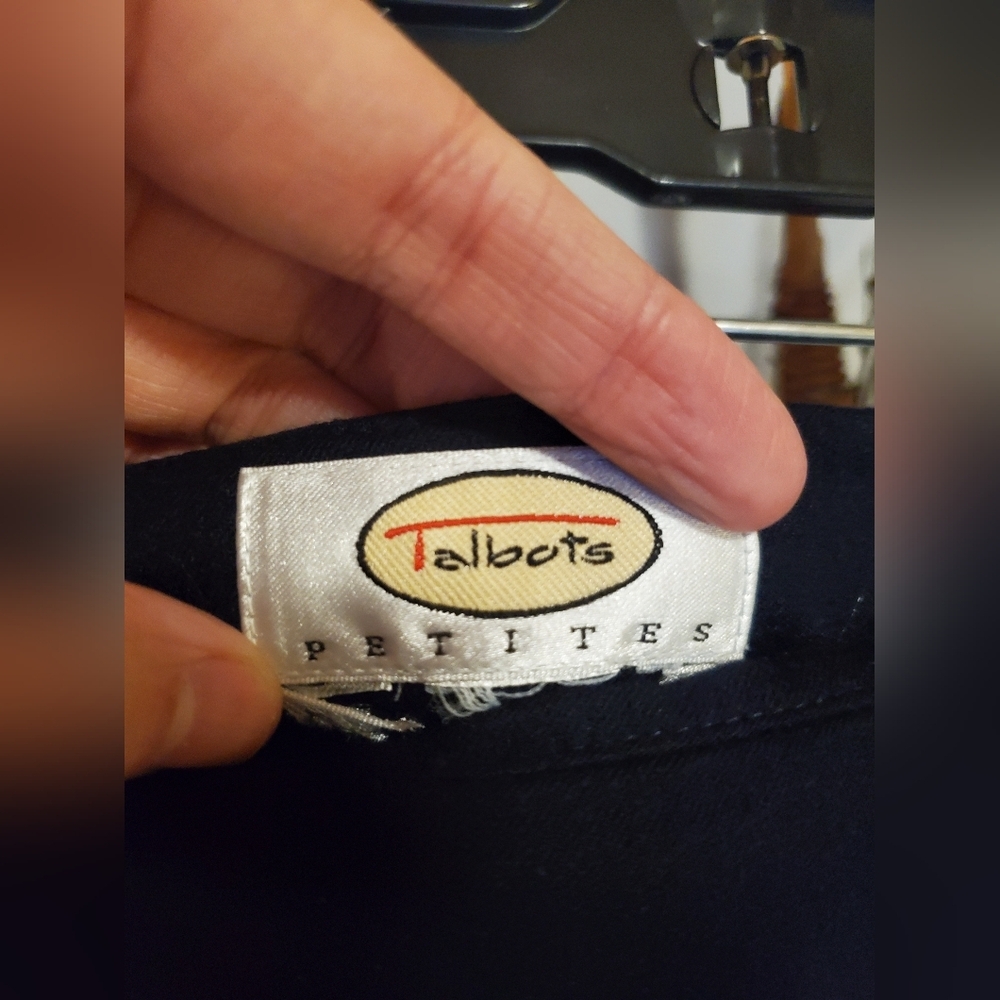 Talbots Button Pencil Skirt - Picture 3 of 8